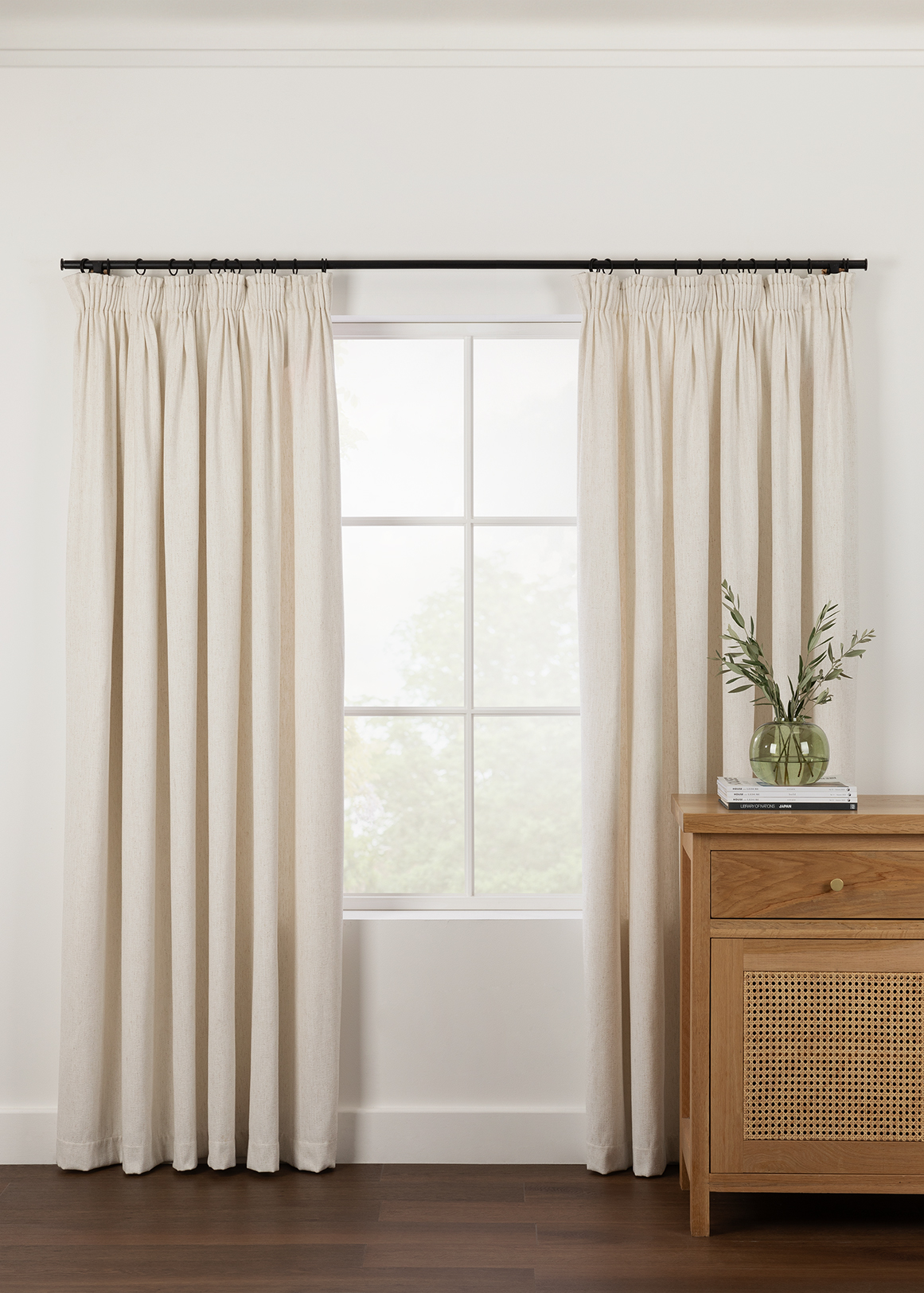 Tate Lined Taped Curtain 230 (W) x 218cm (L)