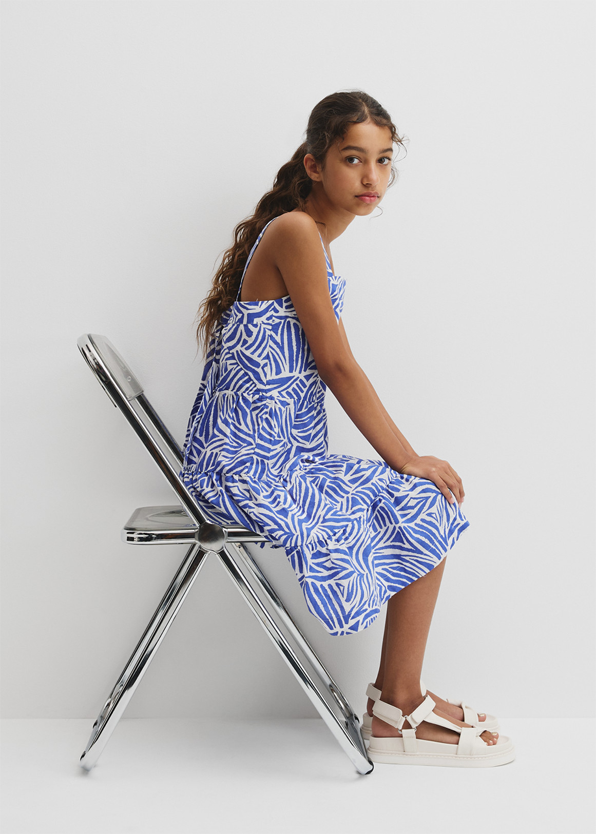Teen Animal Tier Mini Dress