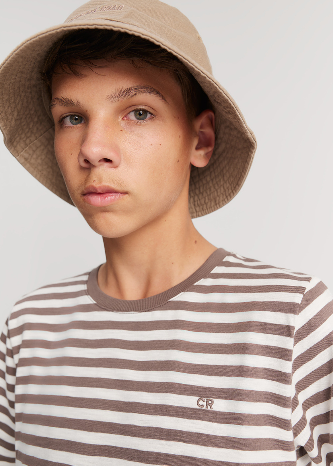 Teen Recycled Cotton Blend Stripe T-Shirt | Woolworths.co.za