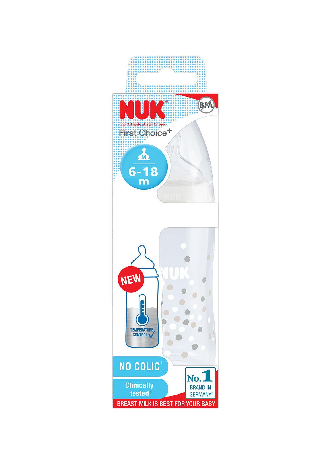 NUK BIBERON 0-6 M TEMPERATURE 300 ML