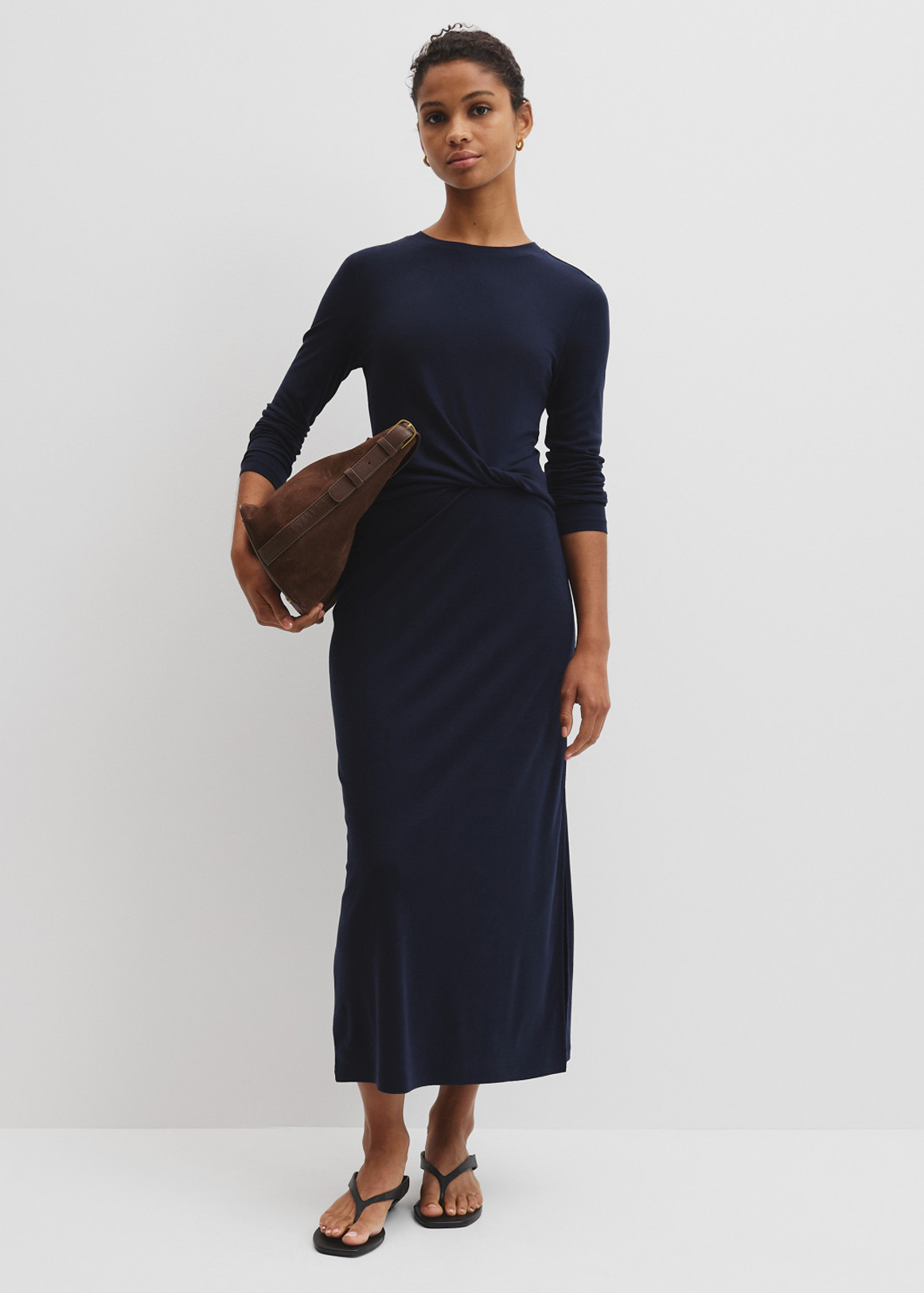 Tencel Jersey Twist Dress