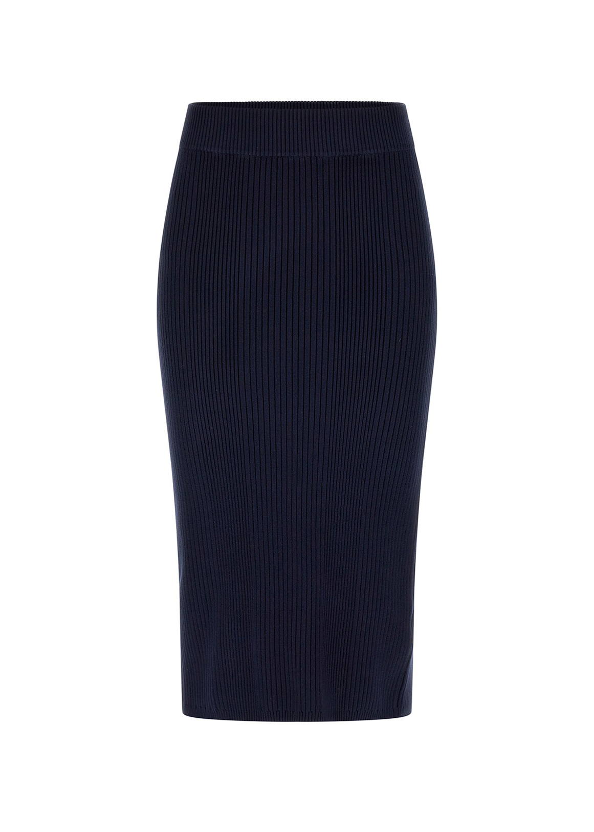 Terra Ribbed Pencil Skirt