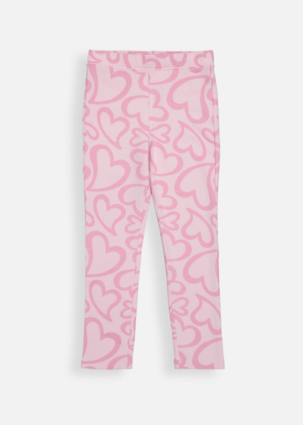 Heart Print Leggings