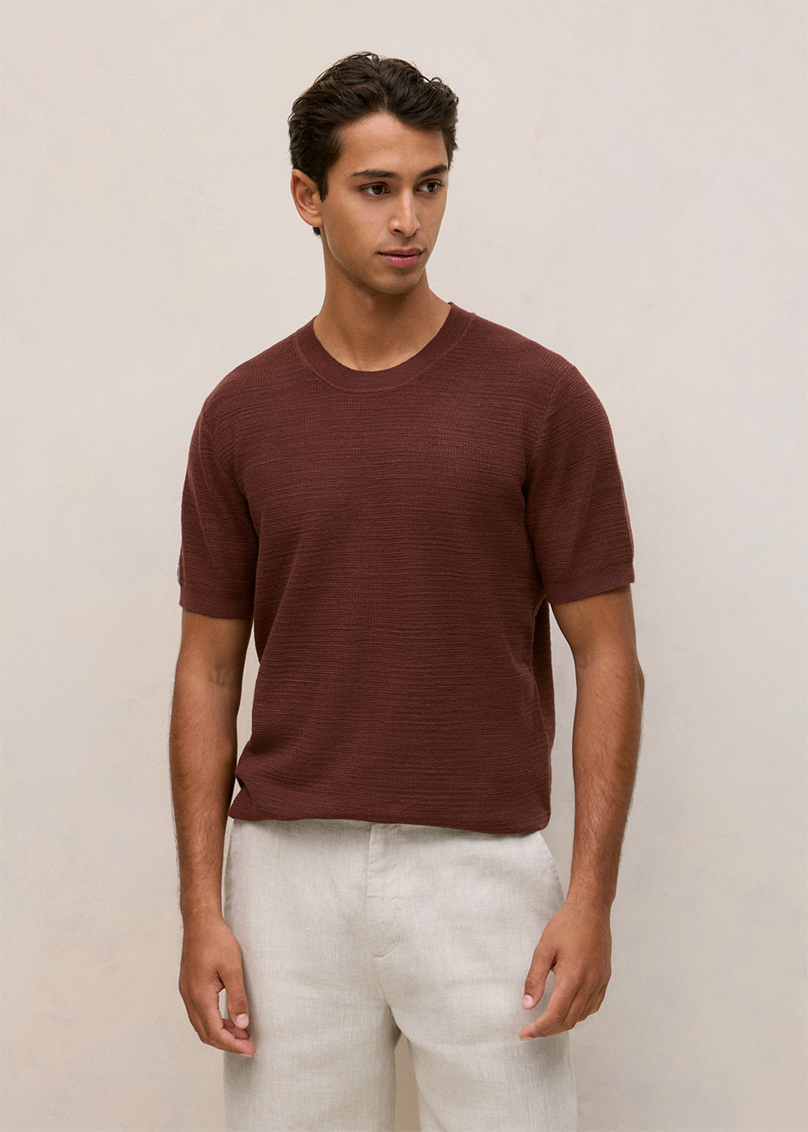 Texture Knit Tee