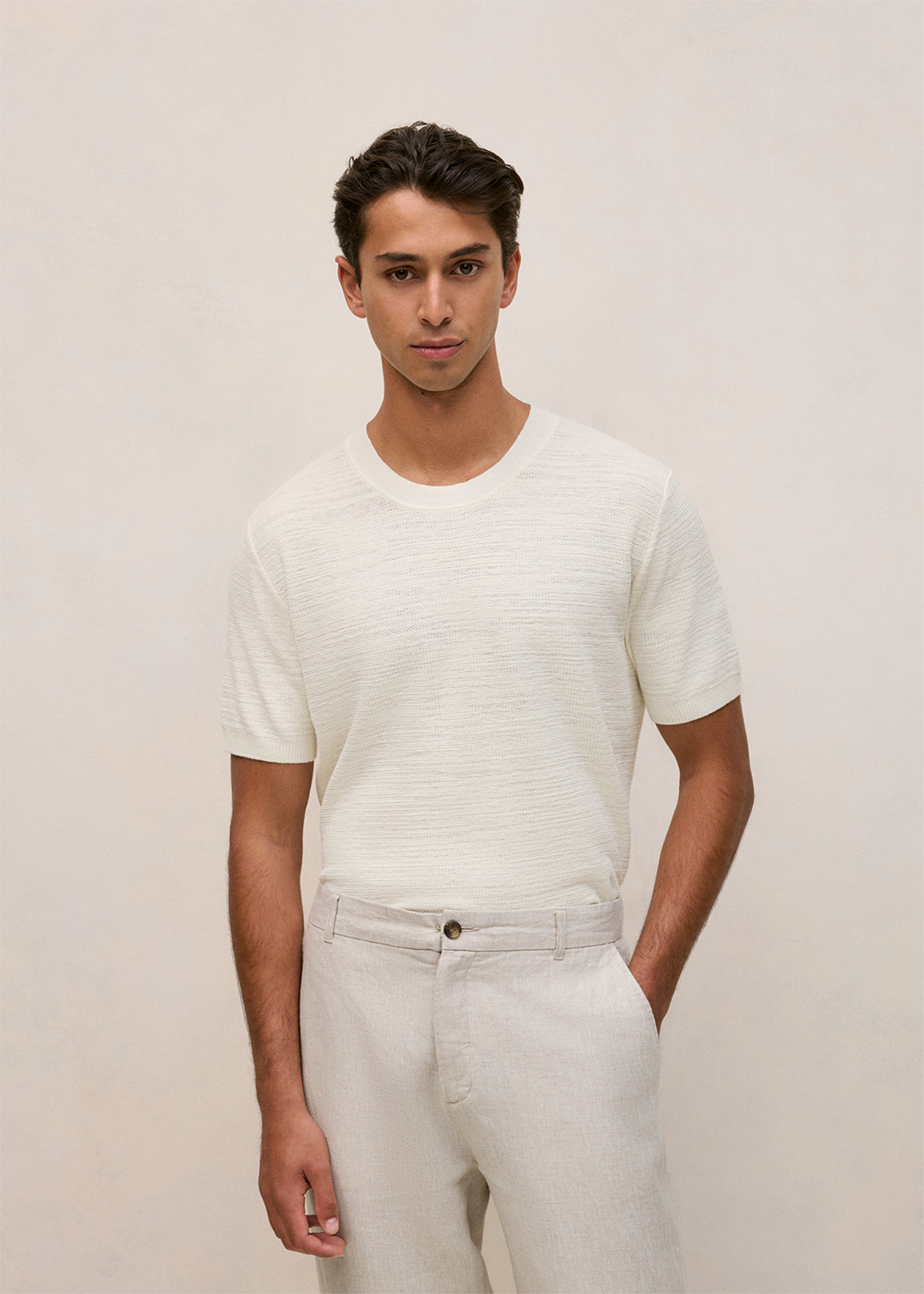 Texture Knit Tee