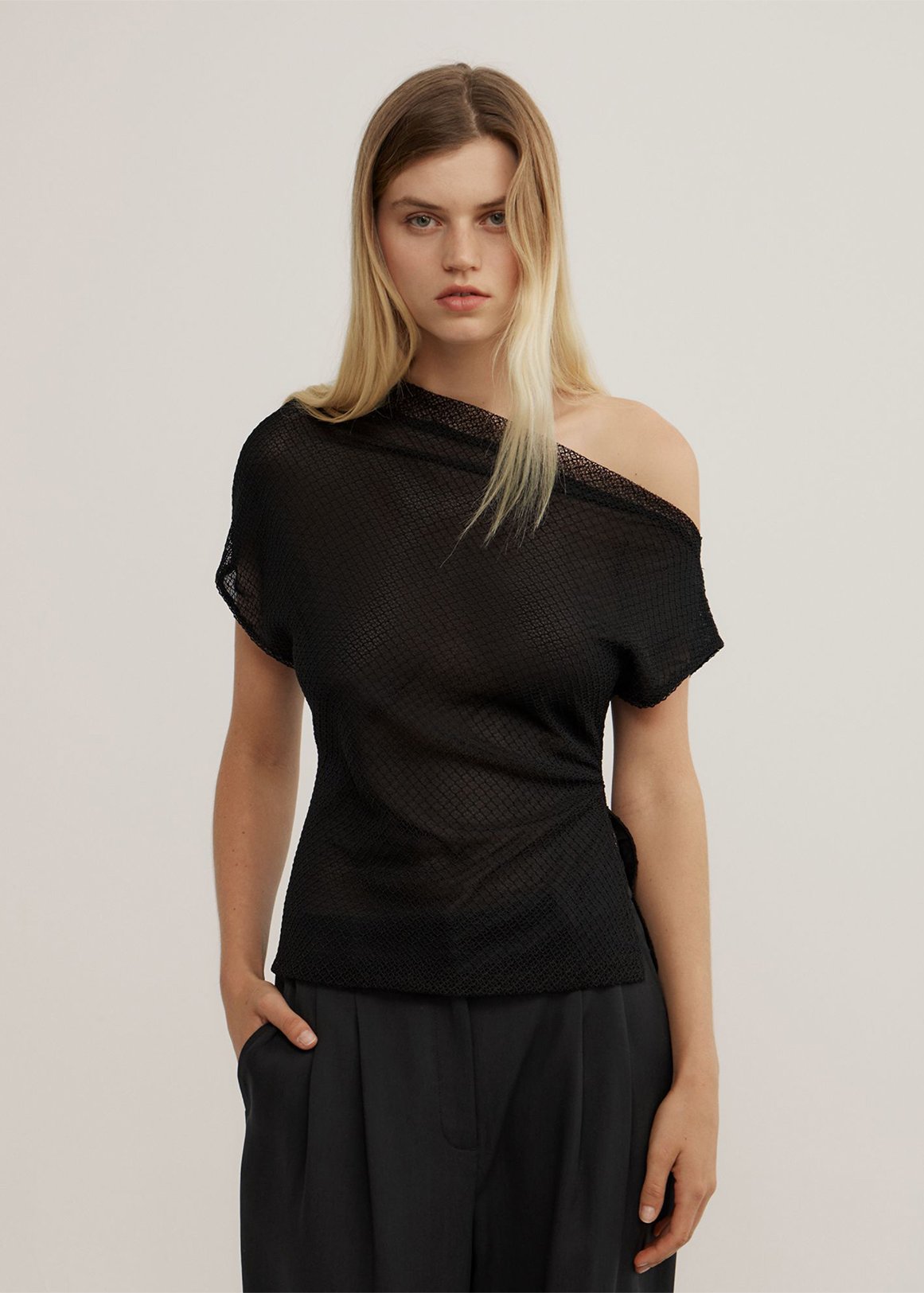 Textured Asymmetric Top