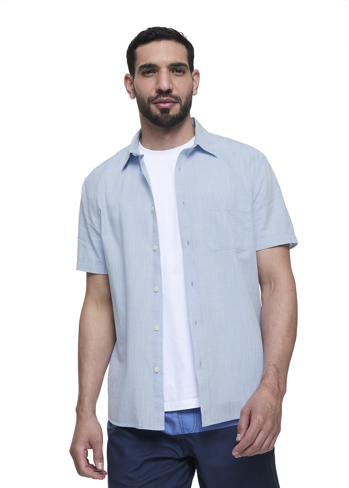 Textured Cotton Shirt