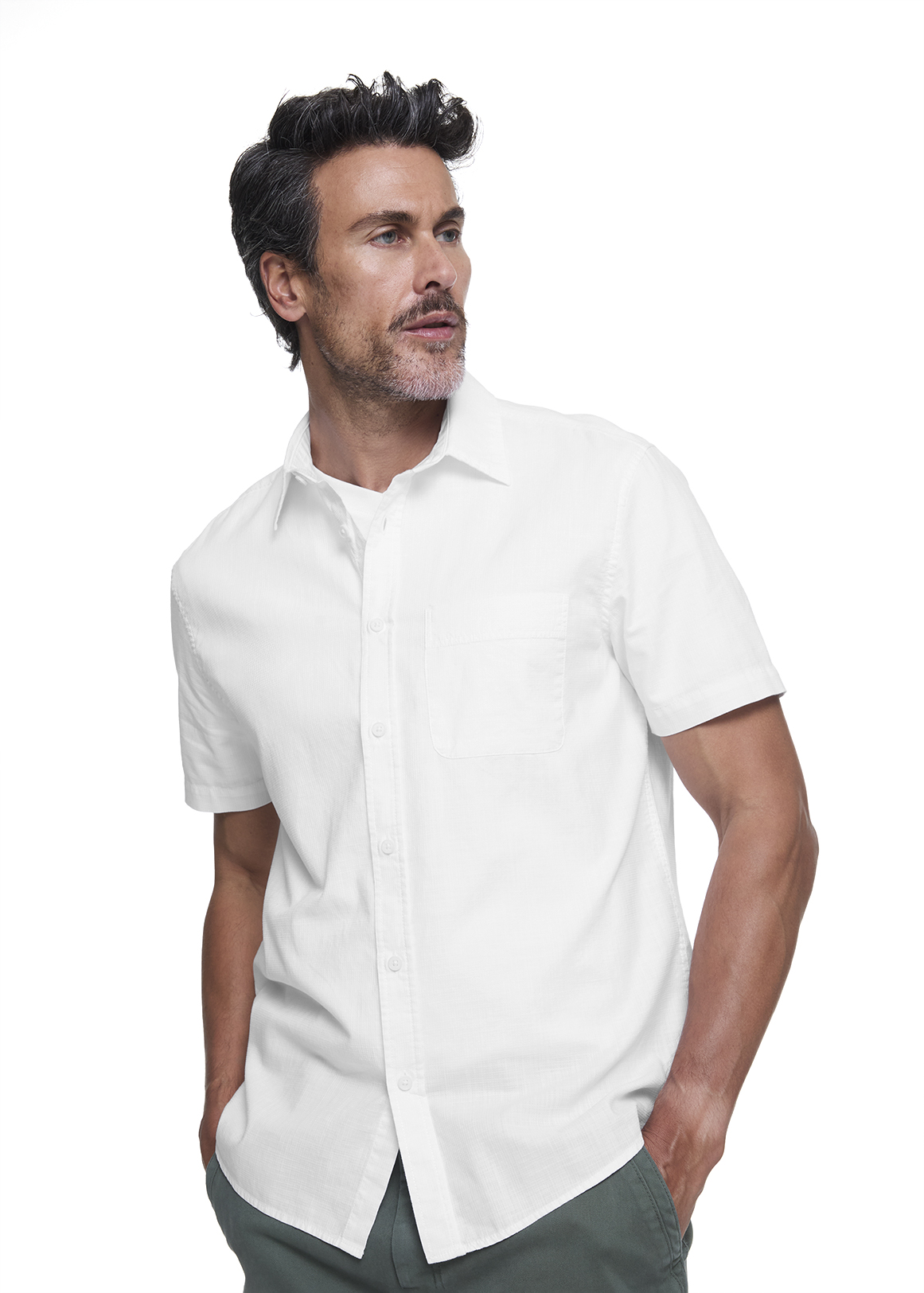Textured Cotton Shirt