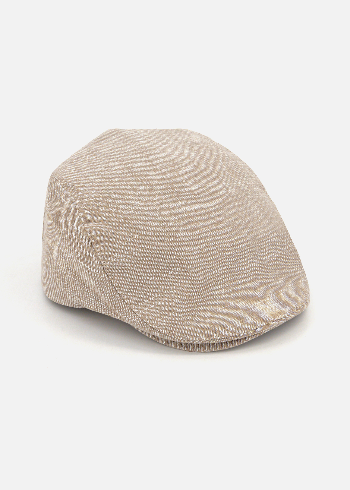 Textured Cap Textured Linen Blend Flat Cap | Woolworths.co.za