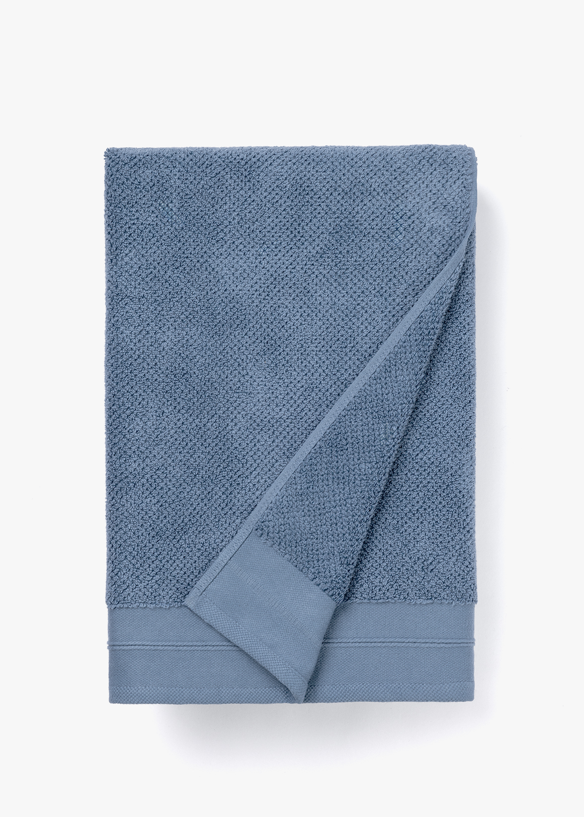 Textured Zero Twist Cotton Bath Sheet