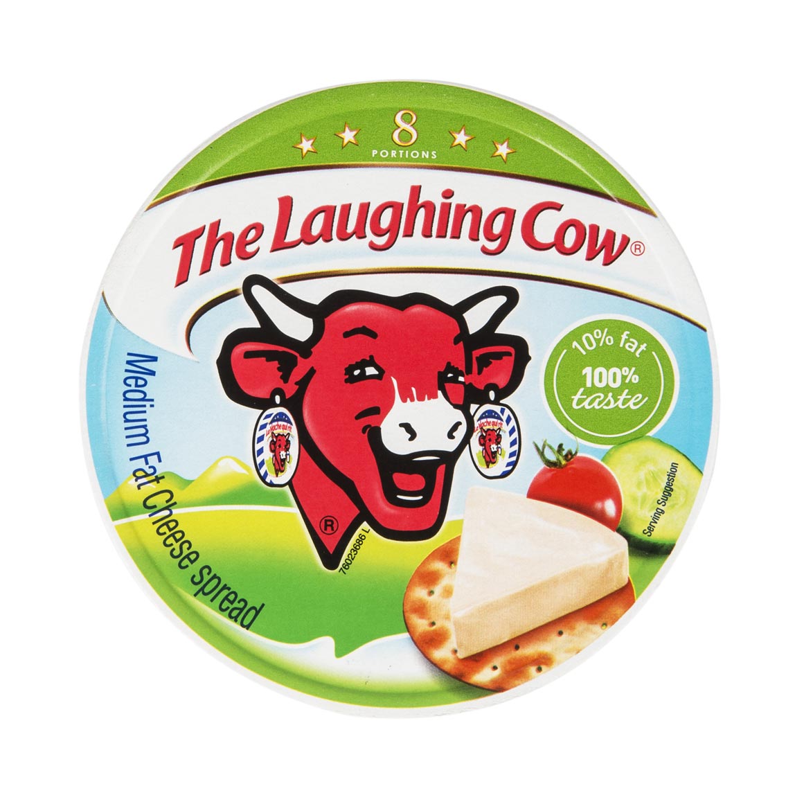 The Laughing Cow Medium Fat Cheese Spread 8 Pk Za 