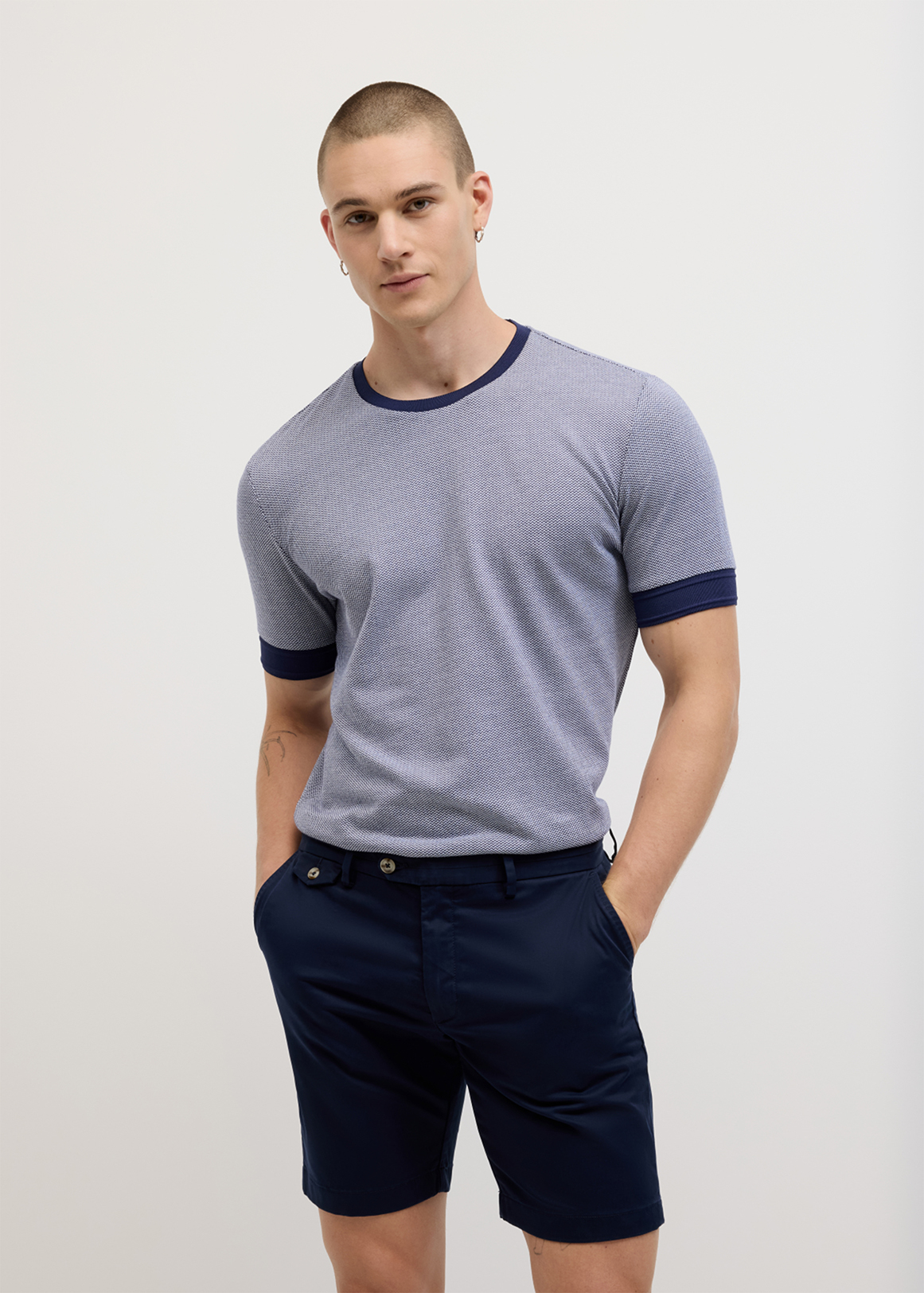 Thompson Jacquard Tee
