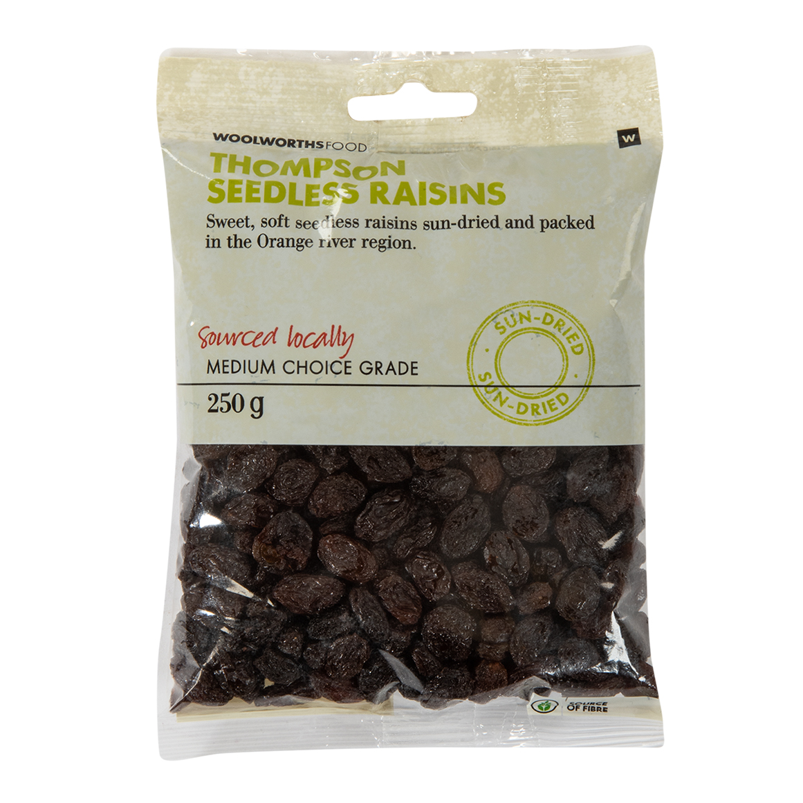 Thompson Seedless Raisins 250 g | Woolworths.co.za