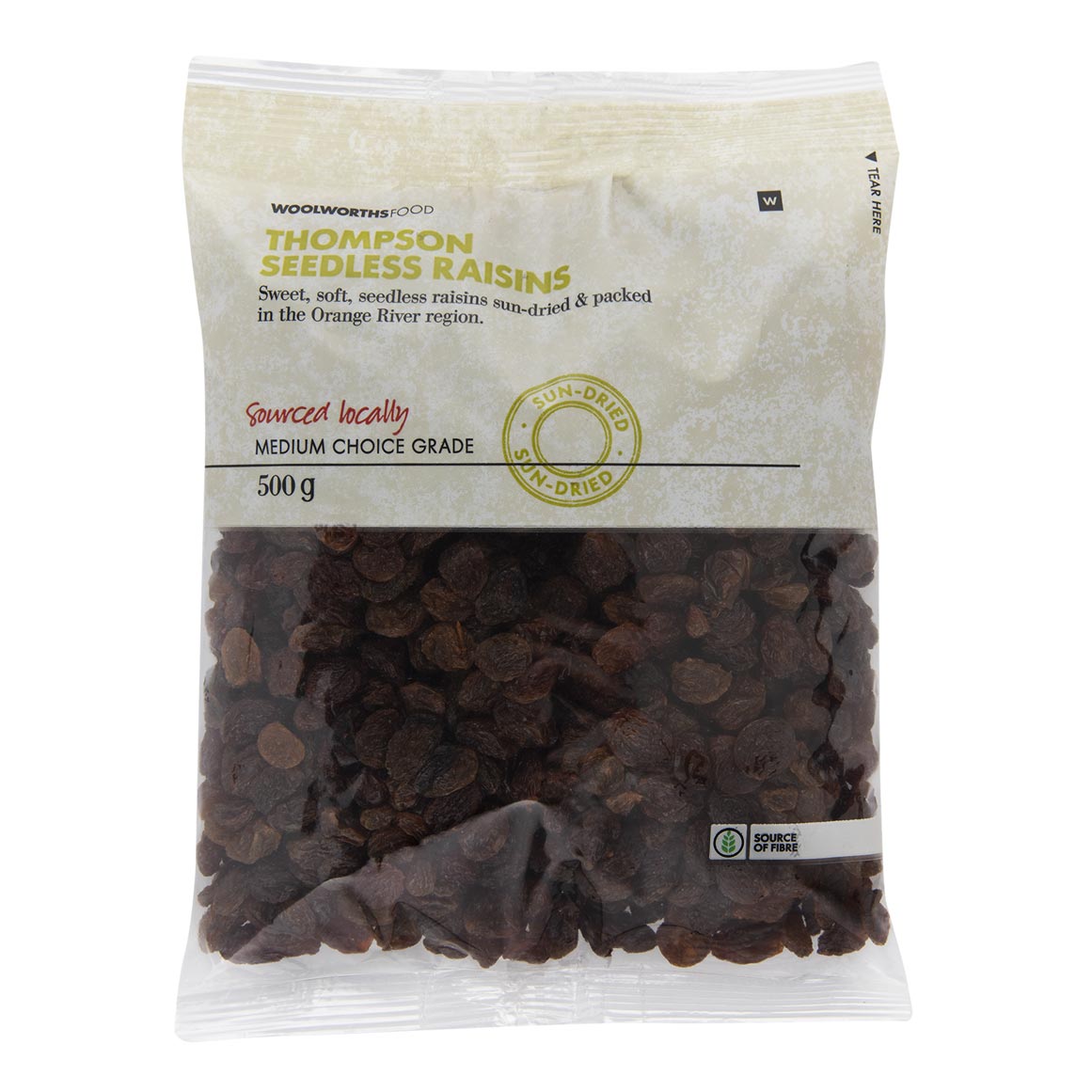 Thompson Seedless Raisins 500 g | Woolworths.co.za