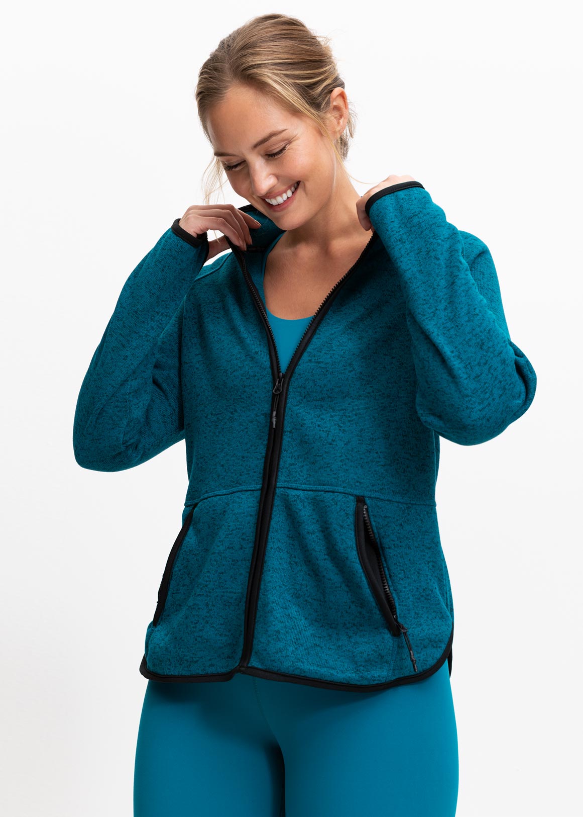 Thumbhole Fleece Active Jacket | Woolworths.co.za