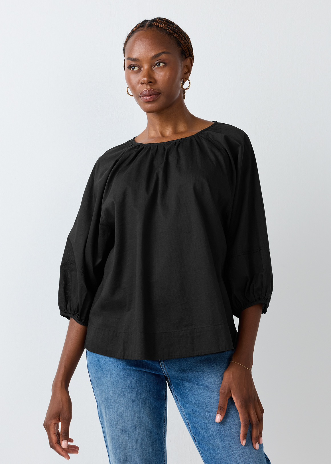 Tie Back Cotton Top