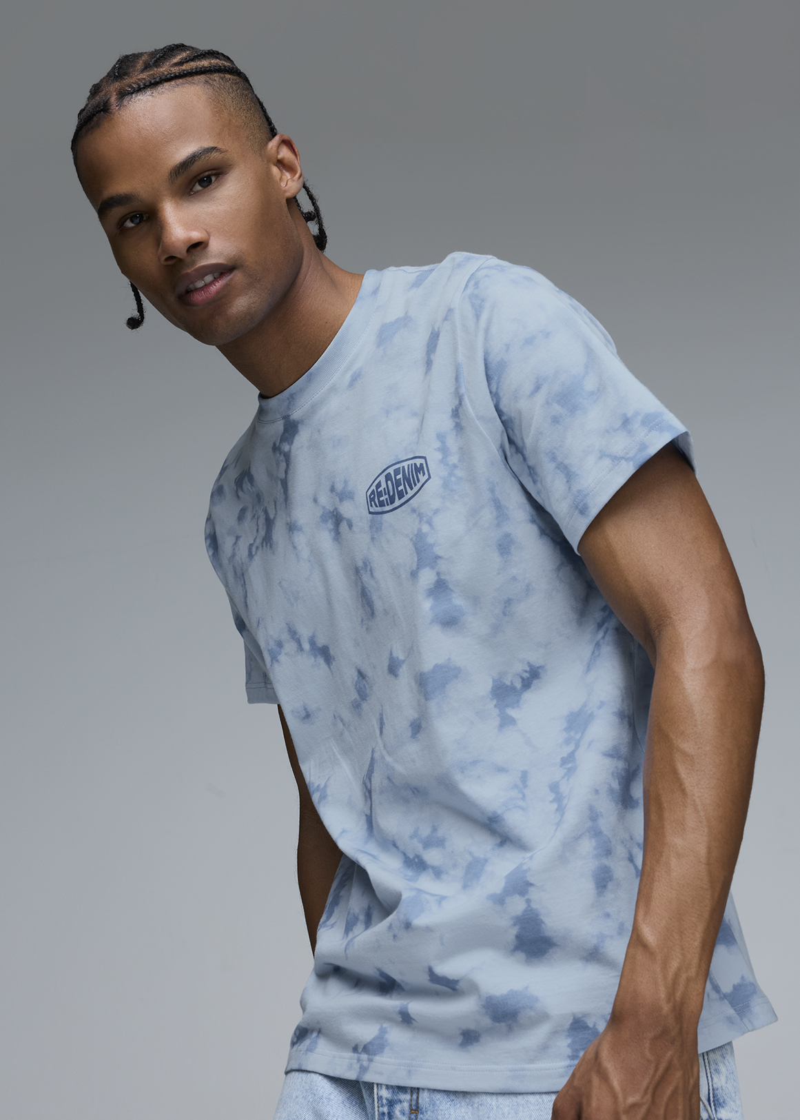 Tie Dye Cotton T-shirt