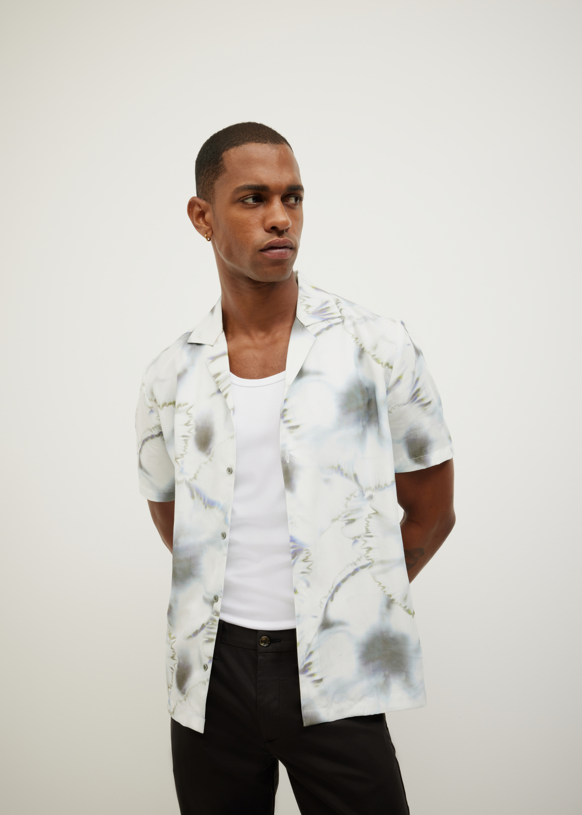 Tie-dye Short Sleeve Shirt