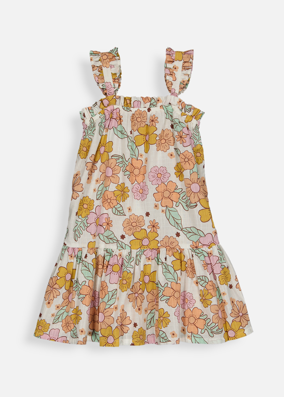 Tiered Floral Dress | Woolworths.co.za