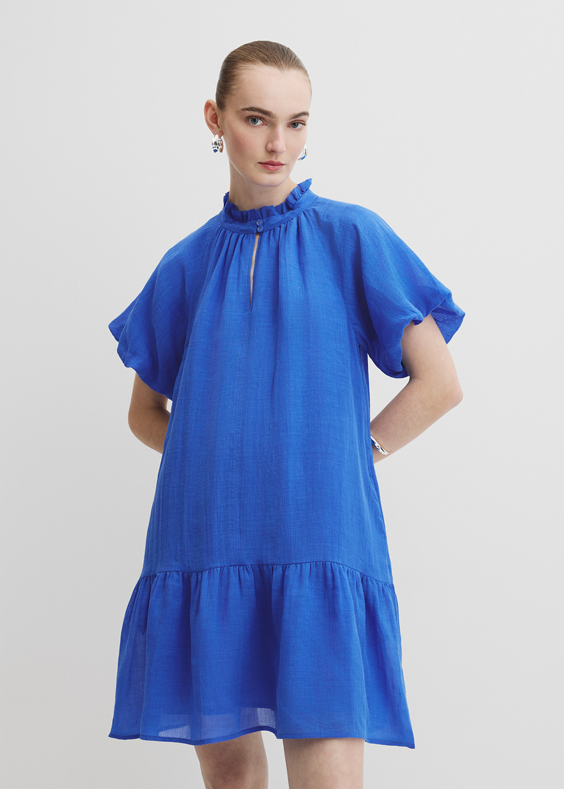 Tiered Mini Dress