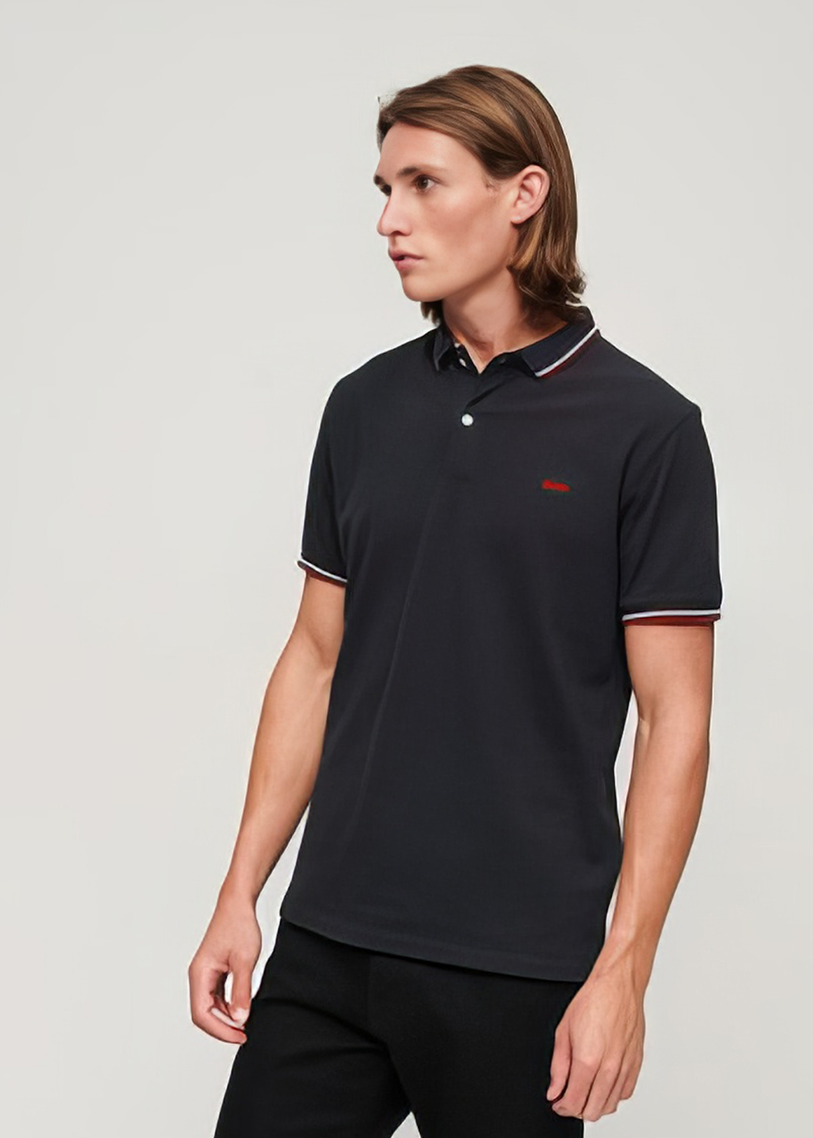 Tipped Short Sleeve Polo Shirt | Woolworths.co.za