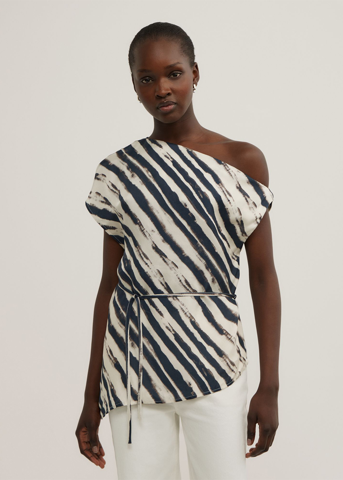Tipped Shoulder Top