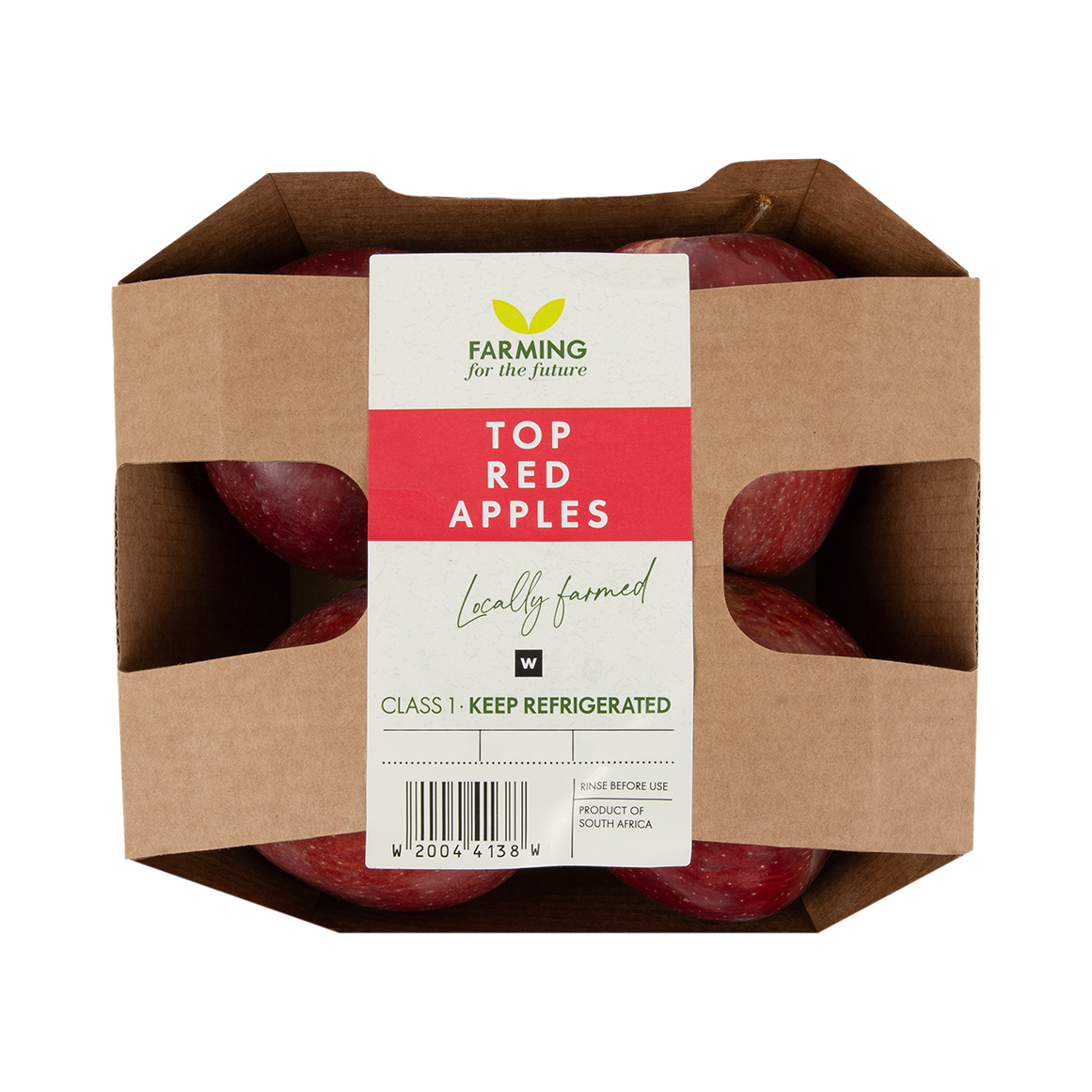 Top Red Apples 4 pk