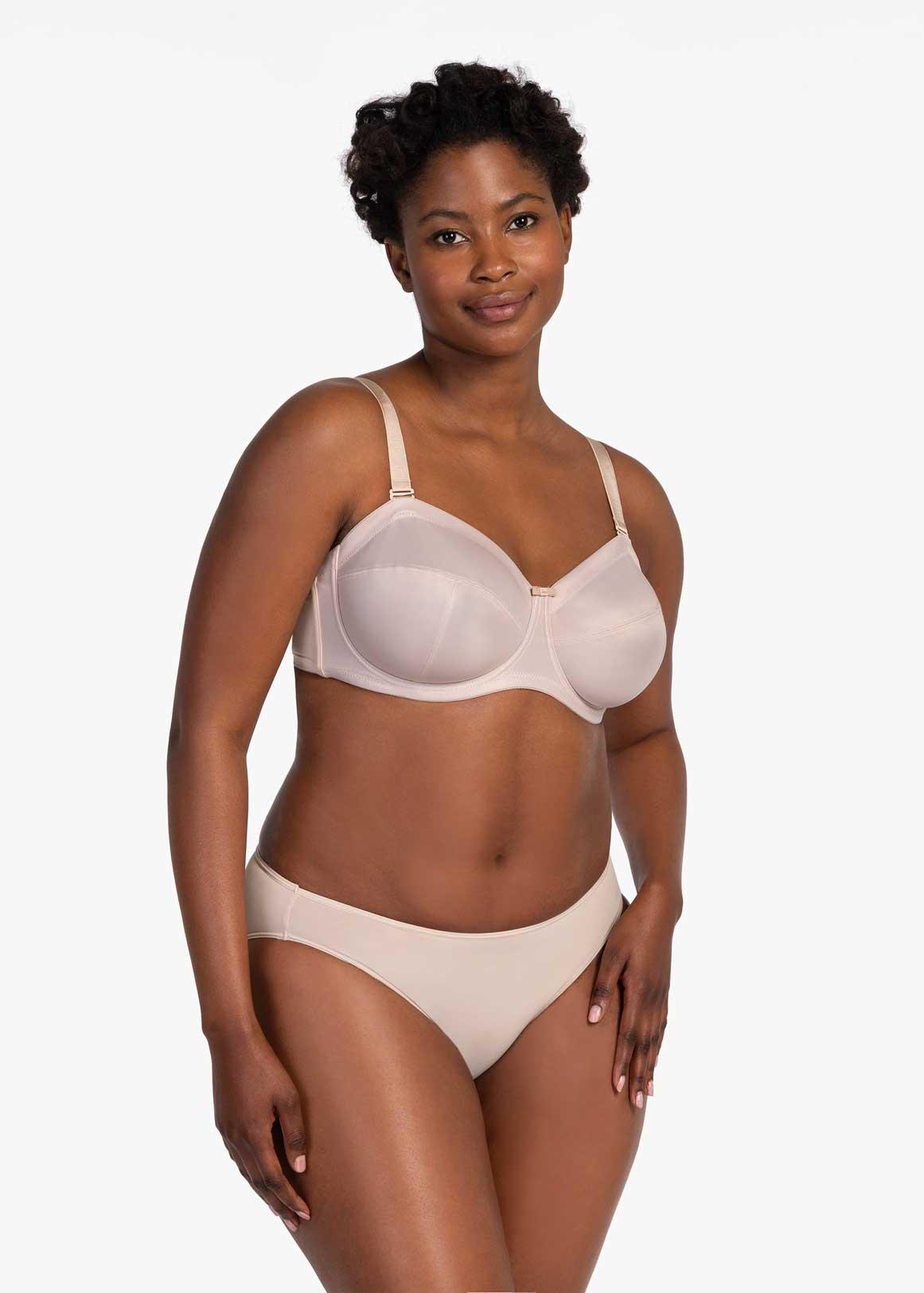 MyRunway  Shop Woolworths Natural Cotton Rich Moulded DD+ Non-Wire Bra for  Women from