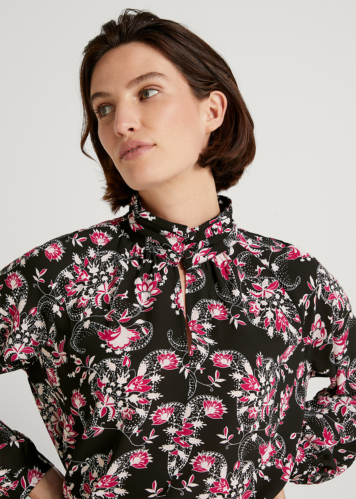 Trailing Floral Print Blouse | Woolworths.co.za