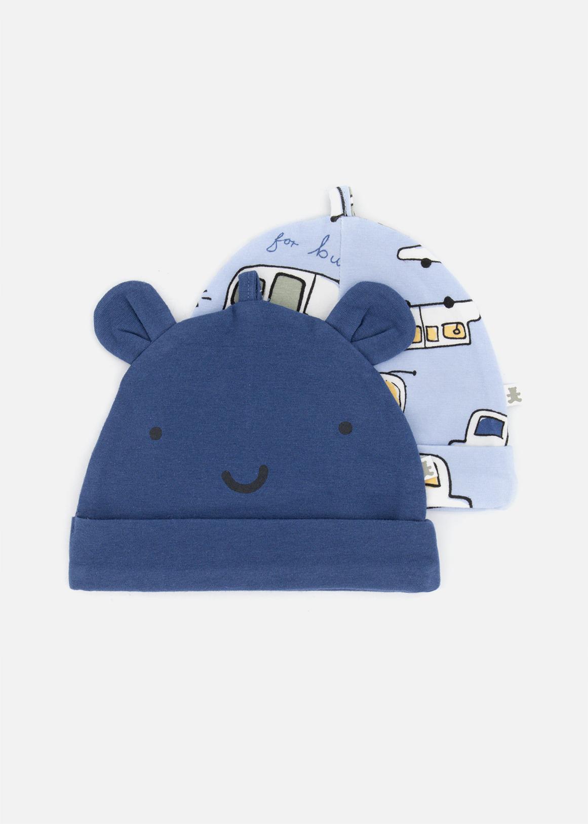 Transport Print Beanies 2 Pack