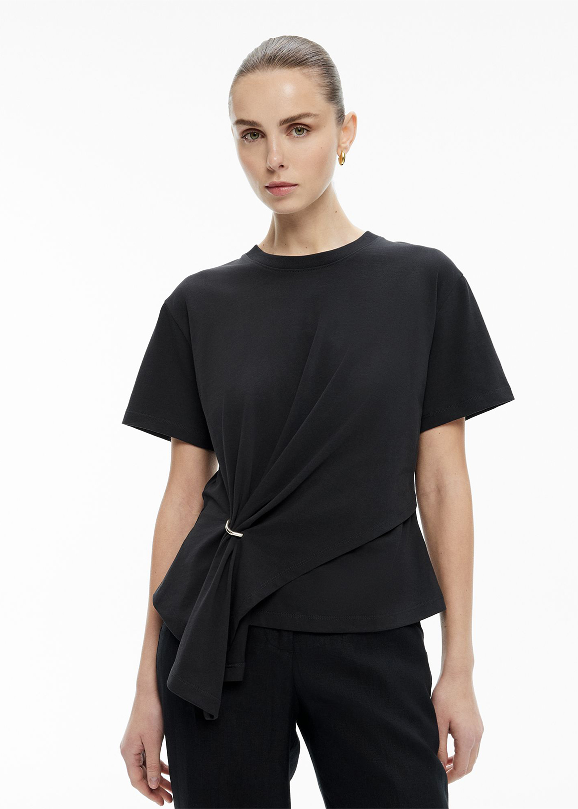 Trim Detail T-Shirt