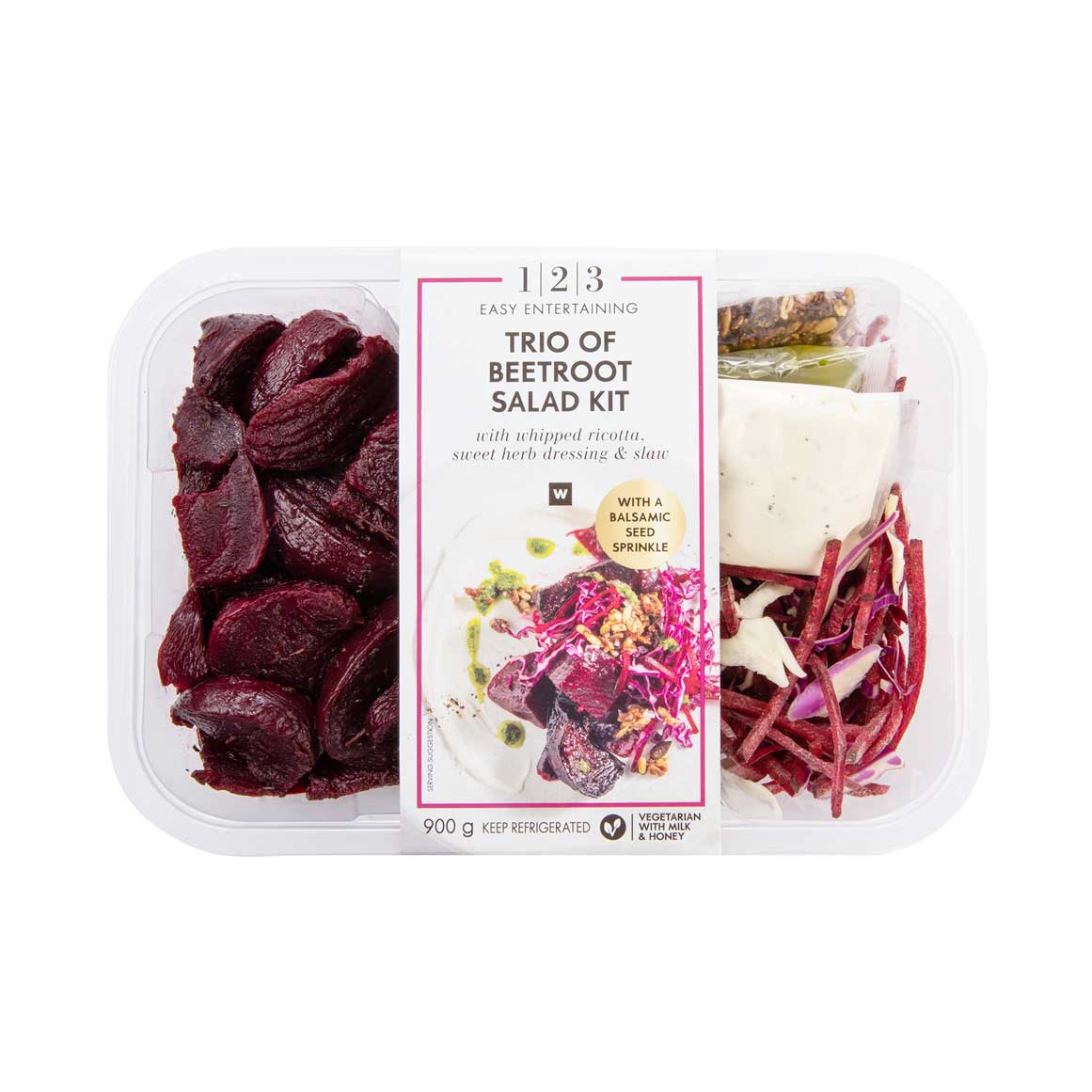 Trio of Beetroot Salad Kit 900 g | Woolworths.co.za
