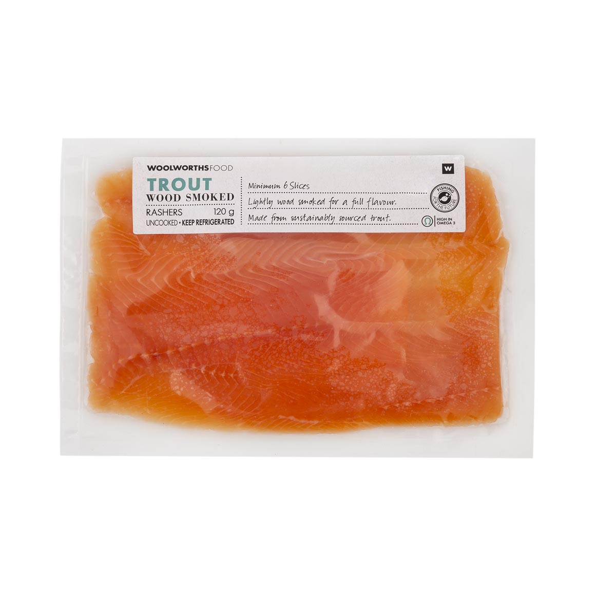 Trout Rashers 120 g