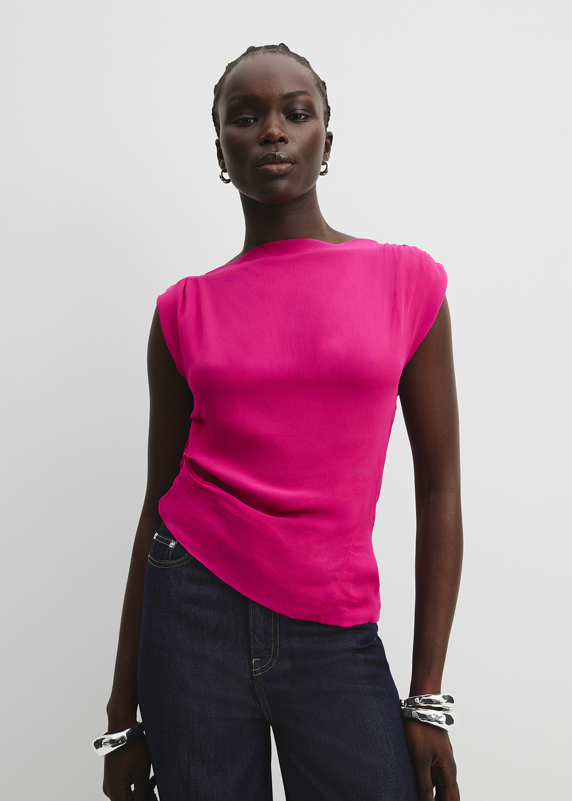 Tucked Blouse