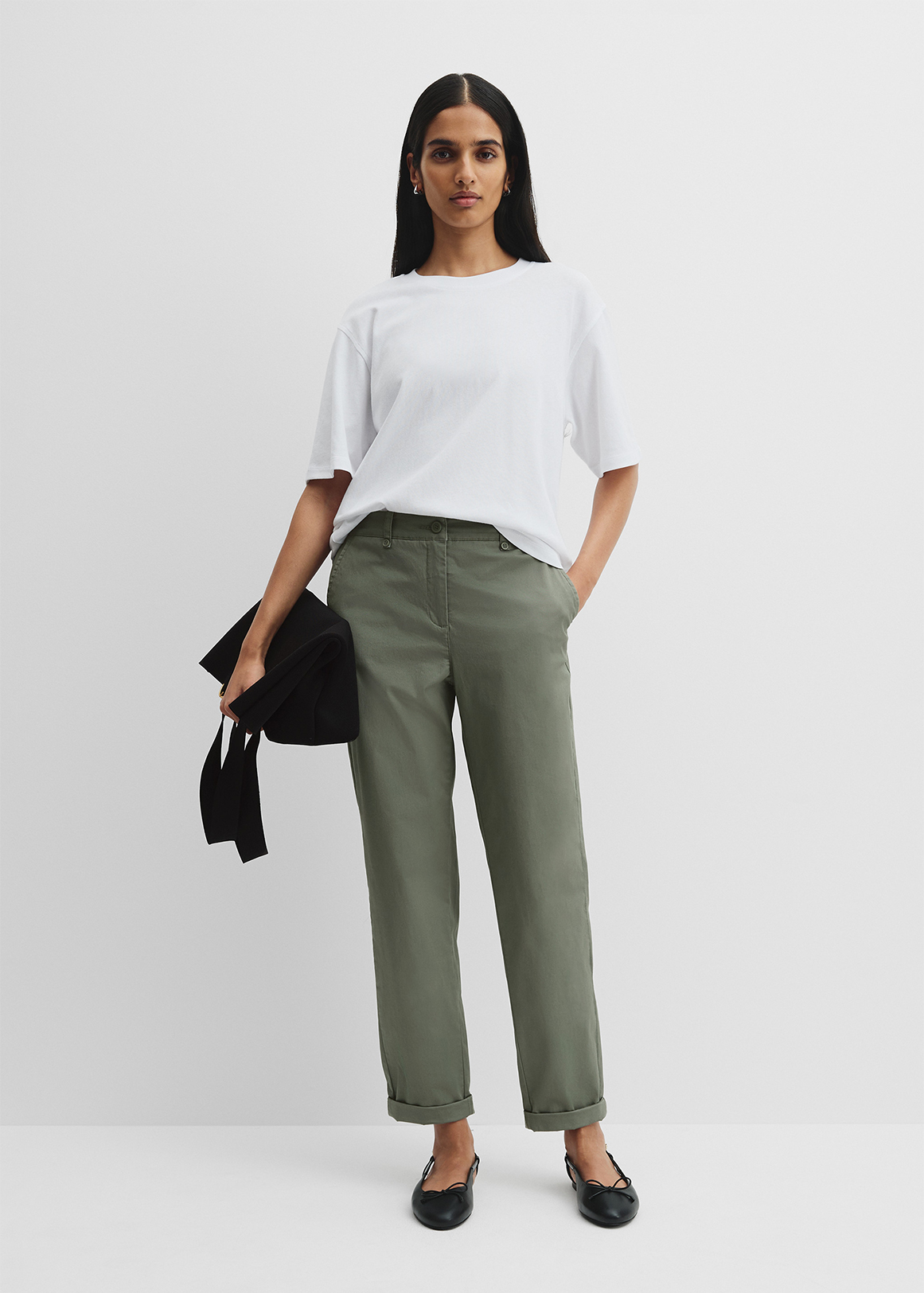 Twill Walk Pant