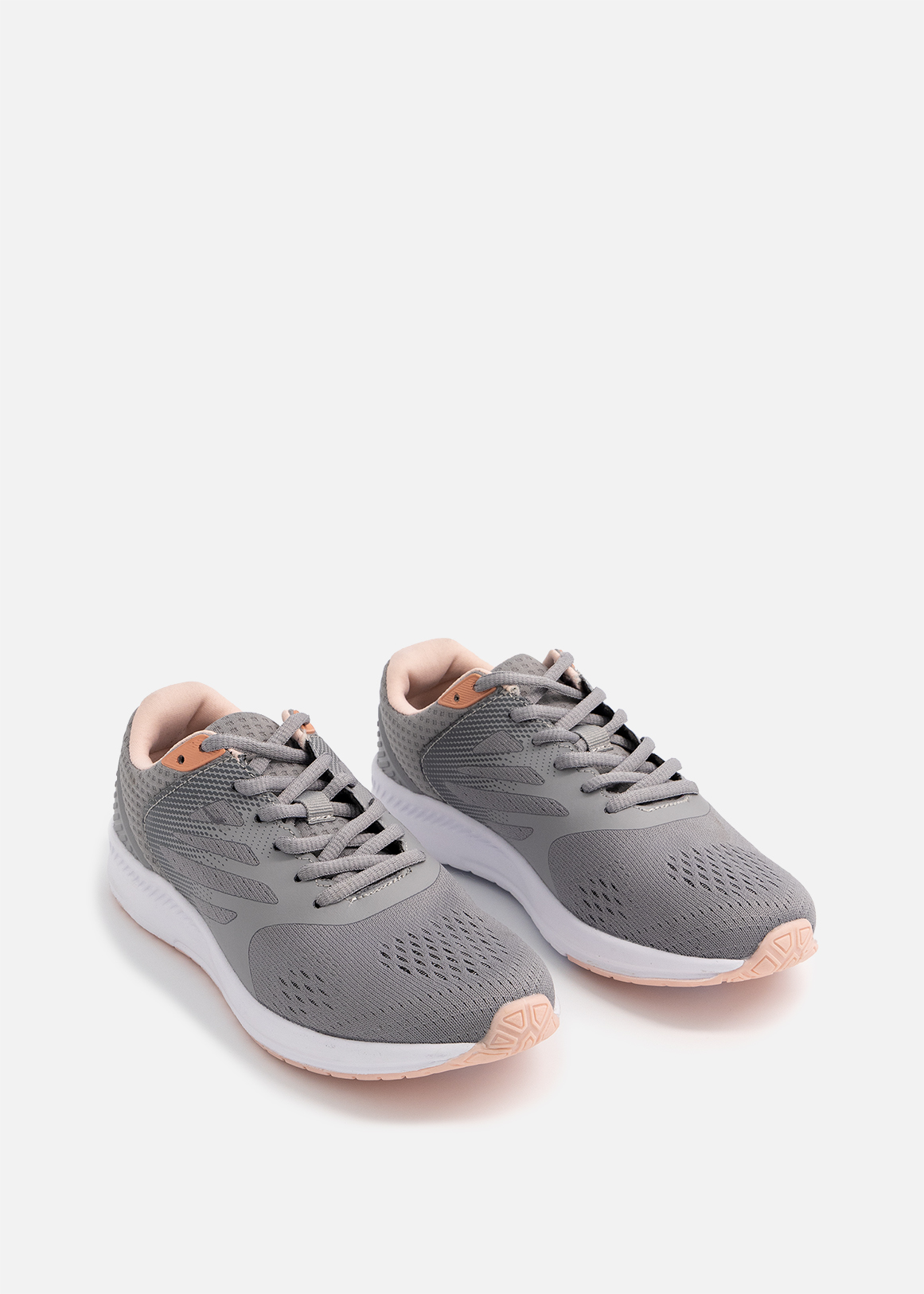 Two Tone School Trainers (Size 2-8) Younger Girl