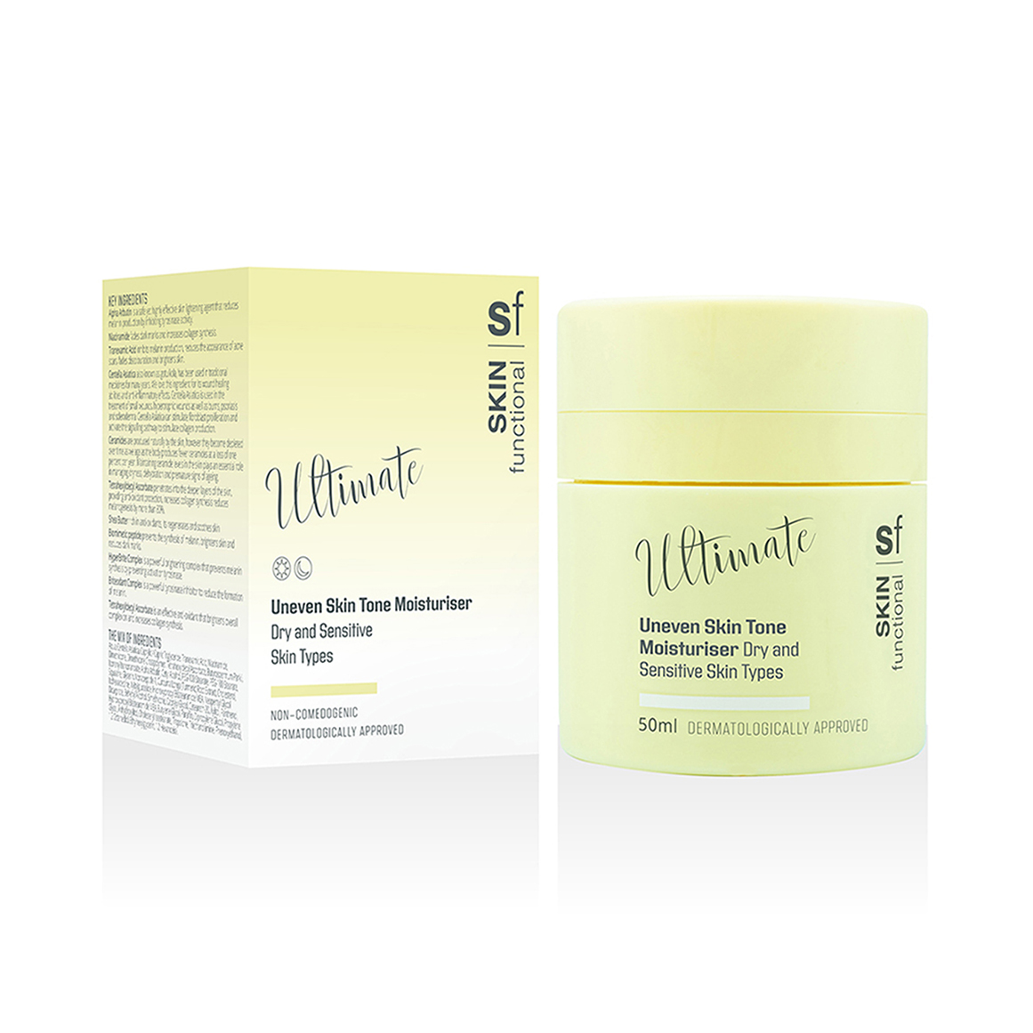 Ultimate Uneven Skin Tone Moisturiser - Dry Sensitive Skin Types