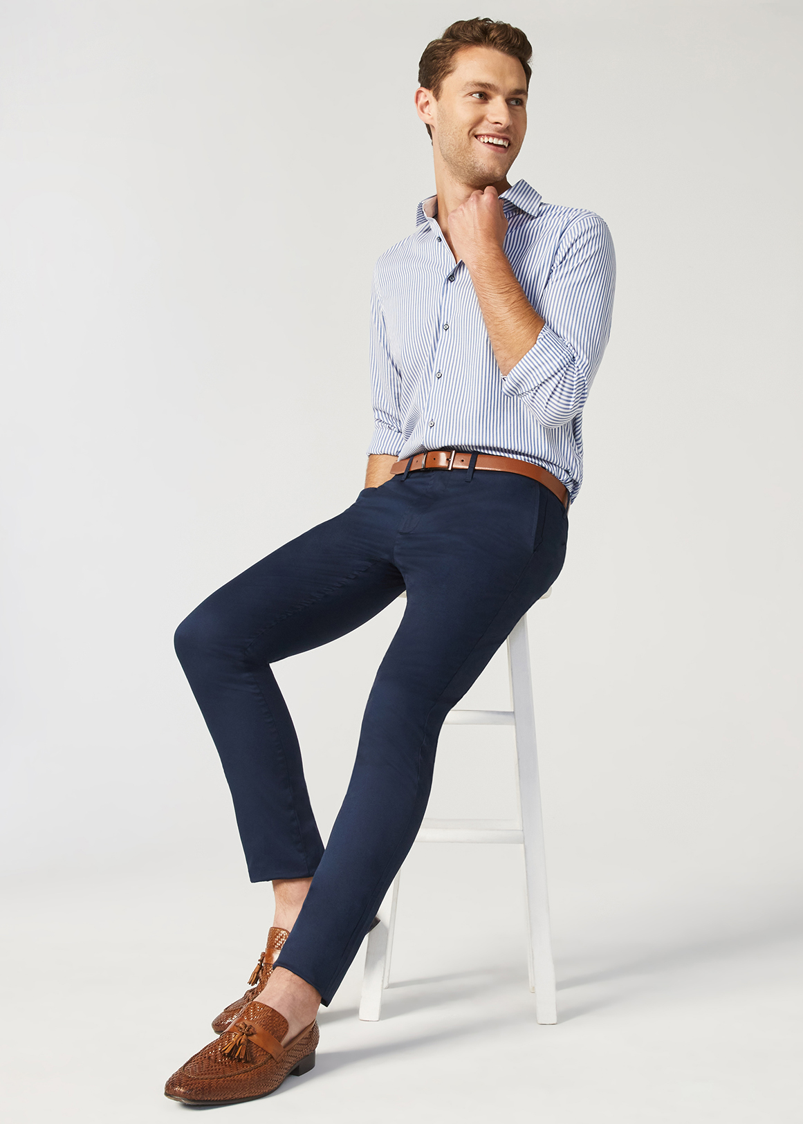 Ultra Slim Stretch Cotton Chino