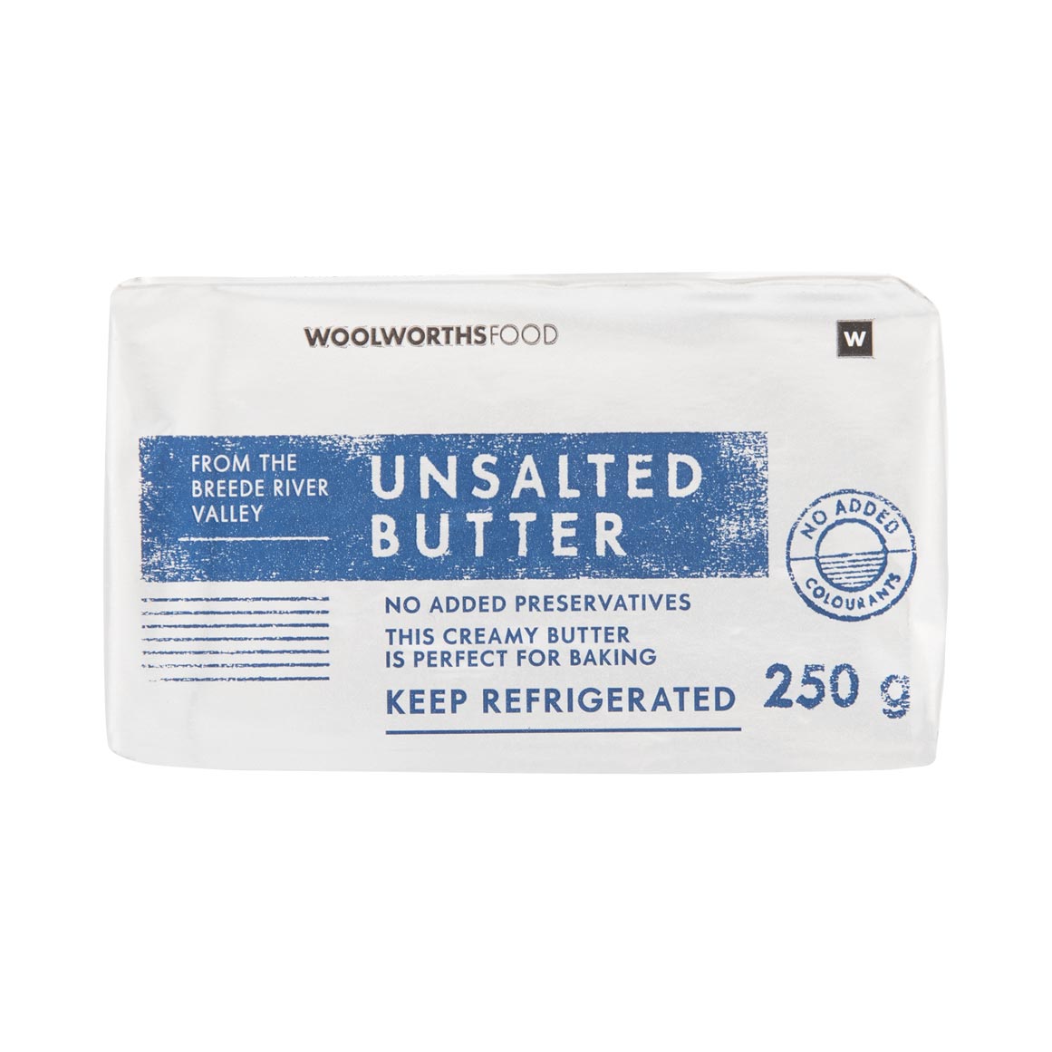 Unsalted Butter 250 G Woolworths co za Unsalted Butter 250 G Woolworths co za