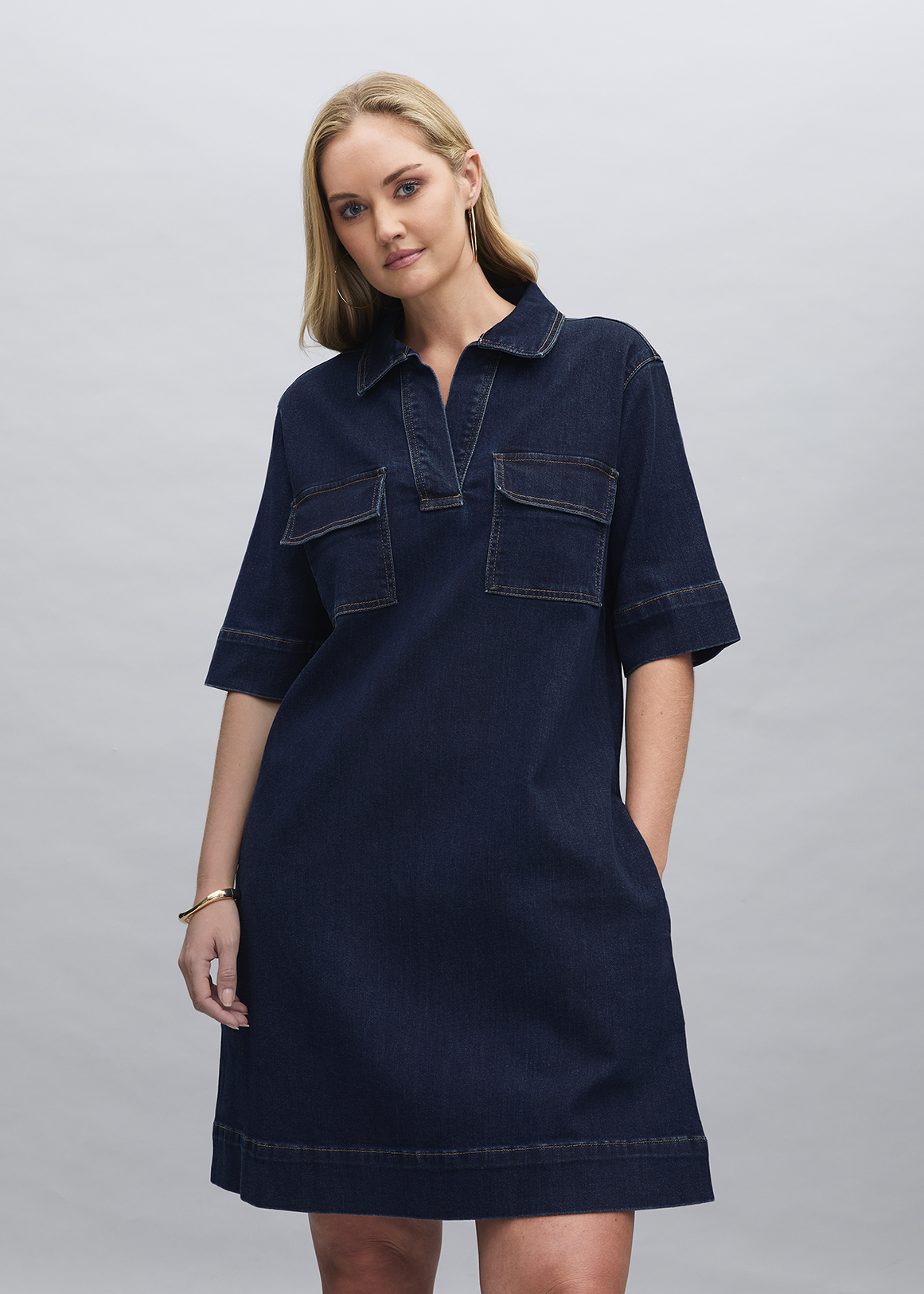 Utility Denim Shirt Dress Woolworths co za Utility Denim Shirt Dress Woolworths co za