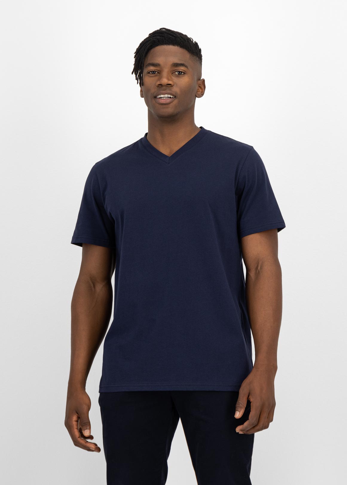 V-neck Cotton T-shirt | Woolworths.co.za