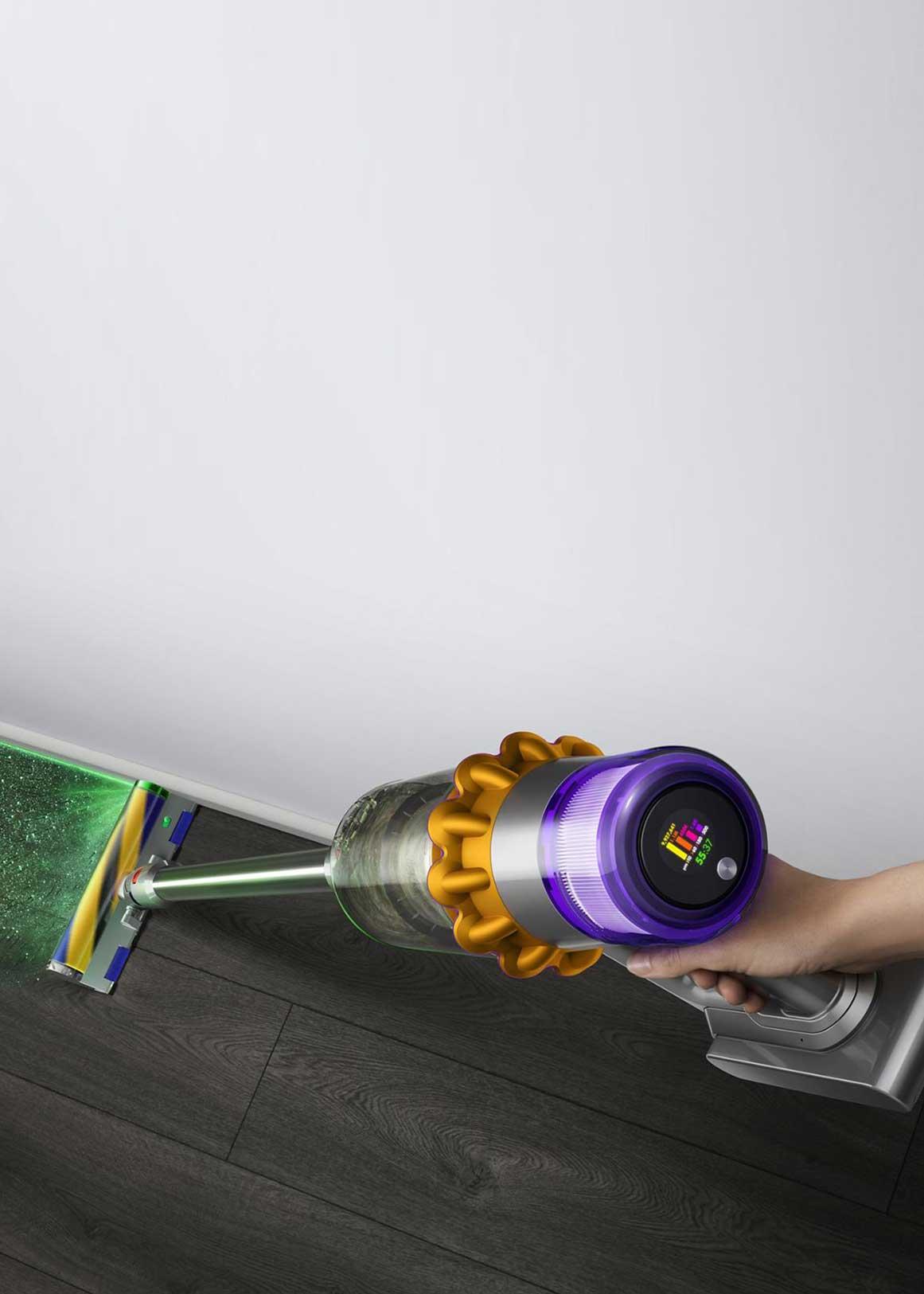 Dyson V12 Detect Slim Cordless Vacuum with 8 accessories Yellow