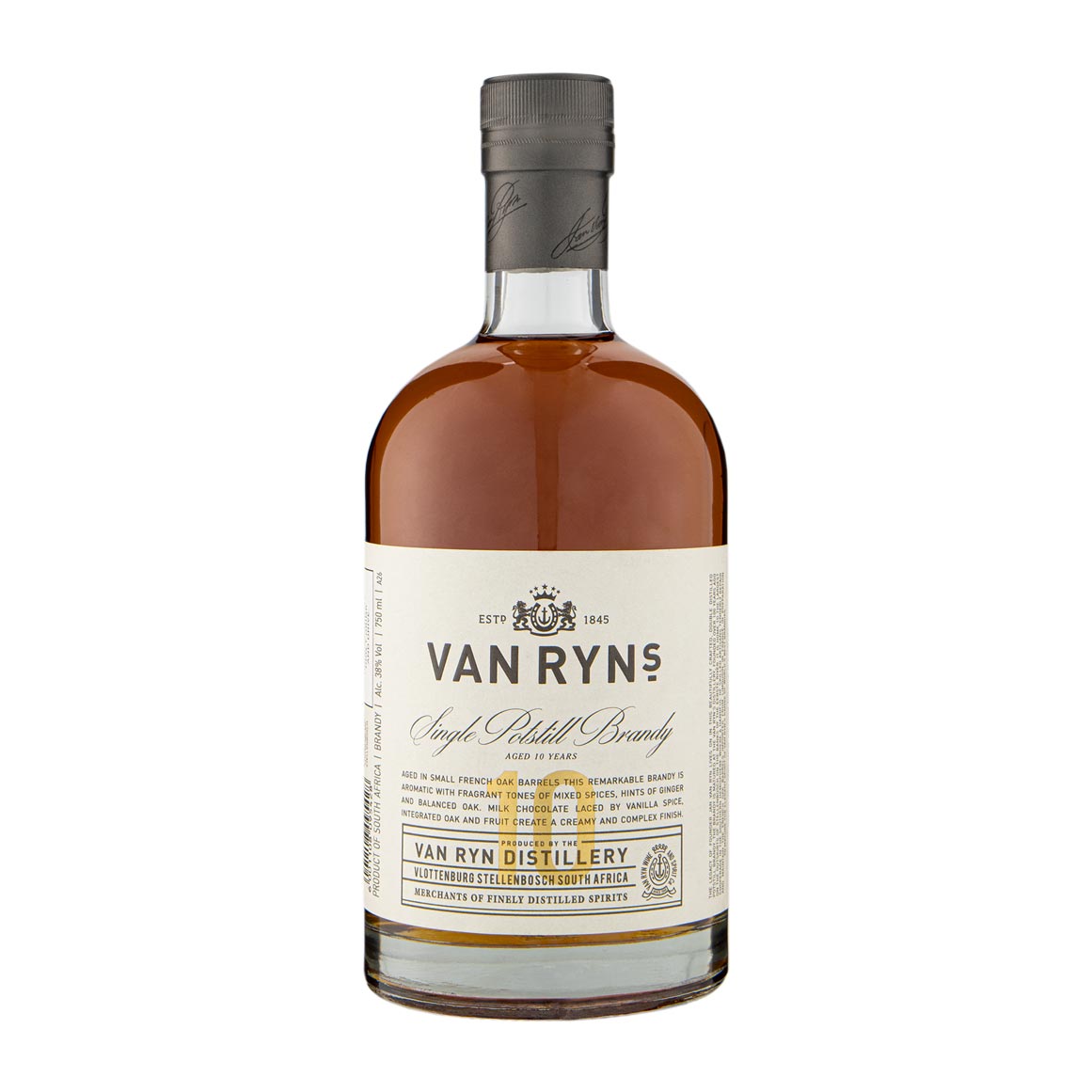 Van Ryn's 10 Year Old Single Potstill Brandy 750 ml | Woolworths.co.za