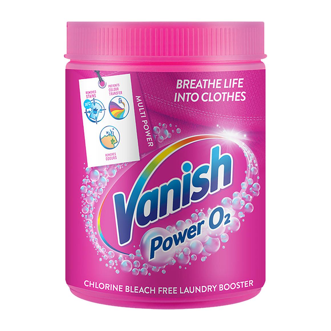 Vanish Oxi Action White Chlorine Bleach Free Detergent - Powder Detergent  Booster, 100 g