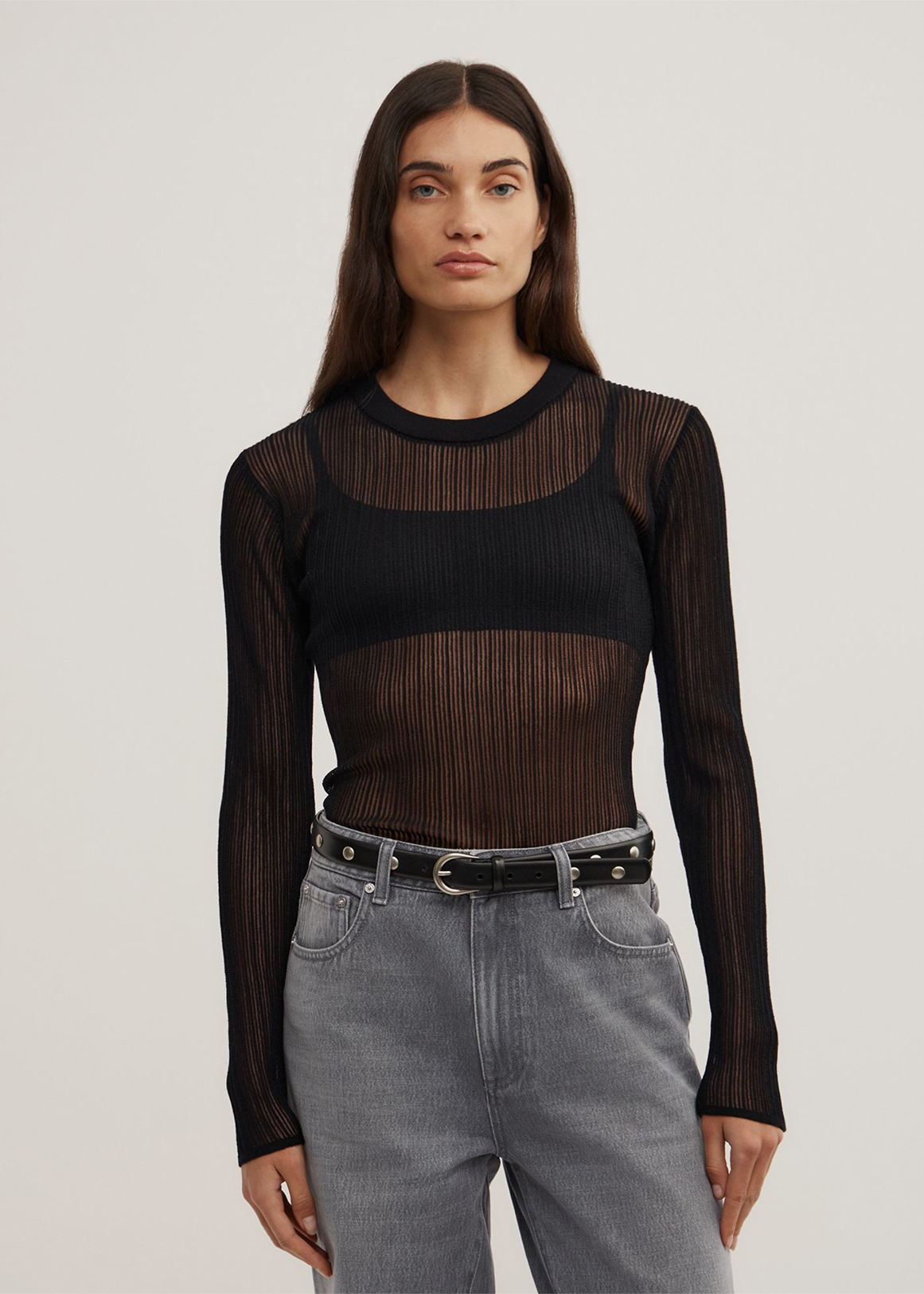 Variegated Rib Knit