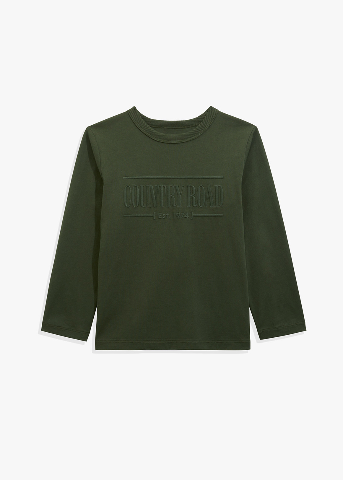 Verified Australian Cotton Long Sleeve Heritage T-Shirt | Woolworths.co.za