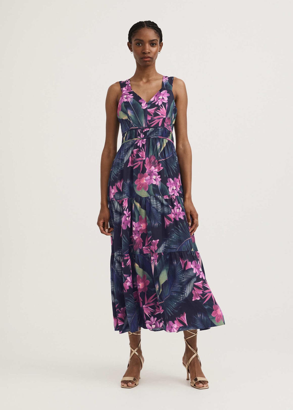 Vivid Floral Maxi Dress Woolworths.co.za