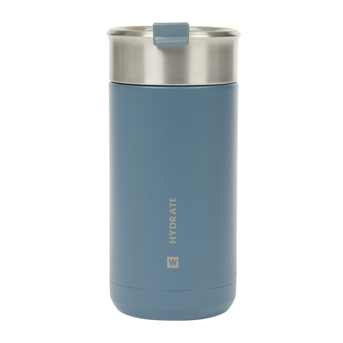 W.Hydrate Blue Stainless Steel Coffee Cup 400 ml