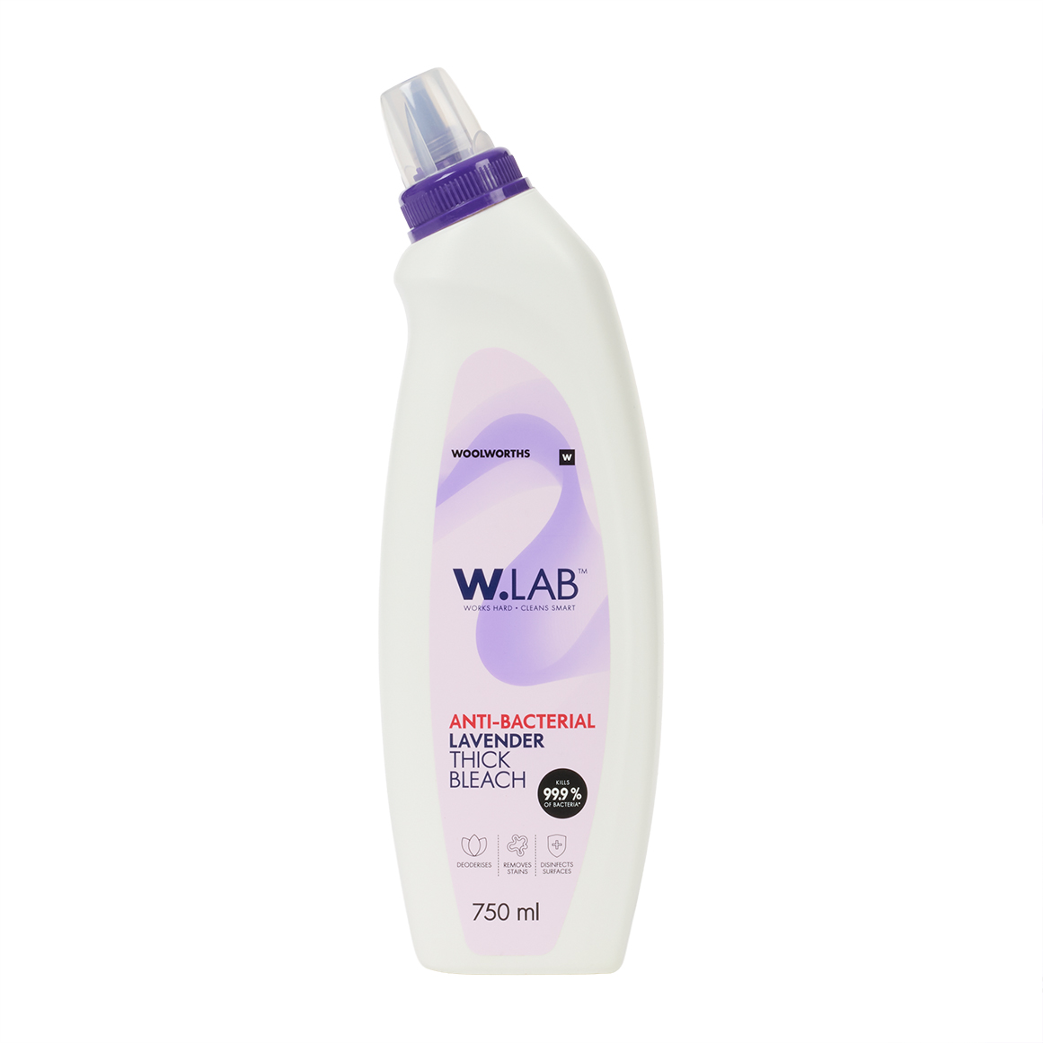 W.LAB 3 in 1 Anti-Bacterial Lavender Thick Bleach 750 ml