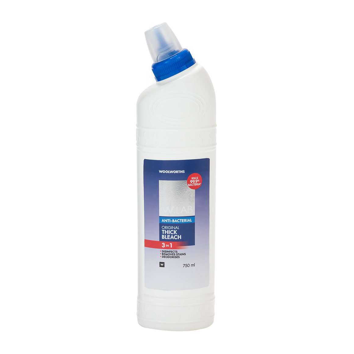 W.LAB 3 in 1 Anti-Bacterial Regular Thick Bleach 750 ml